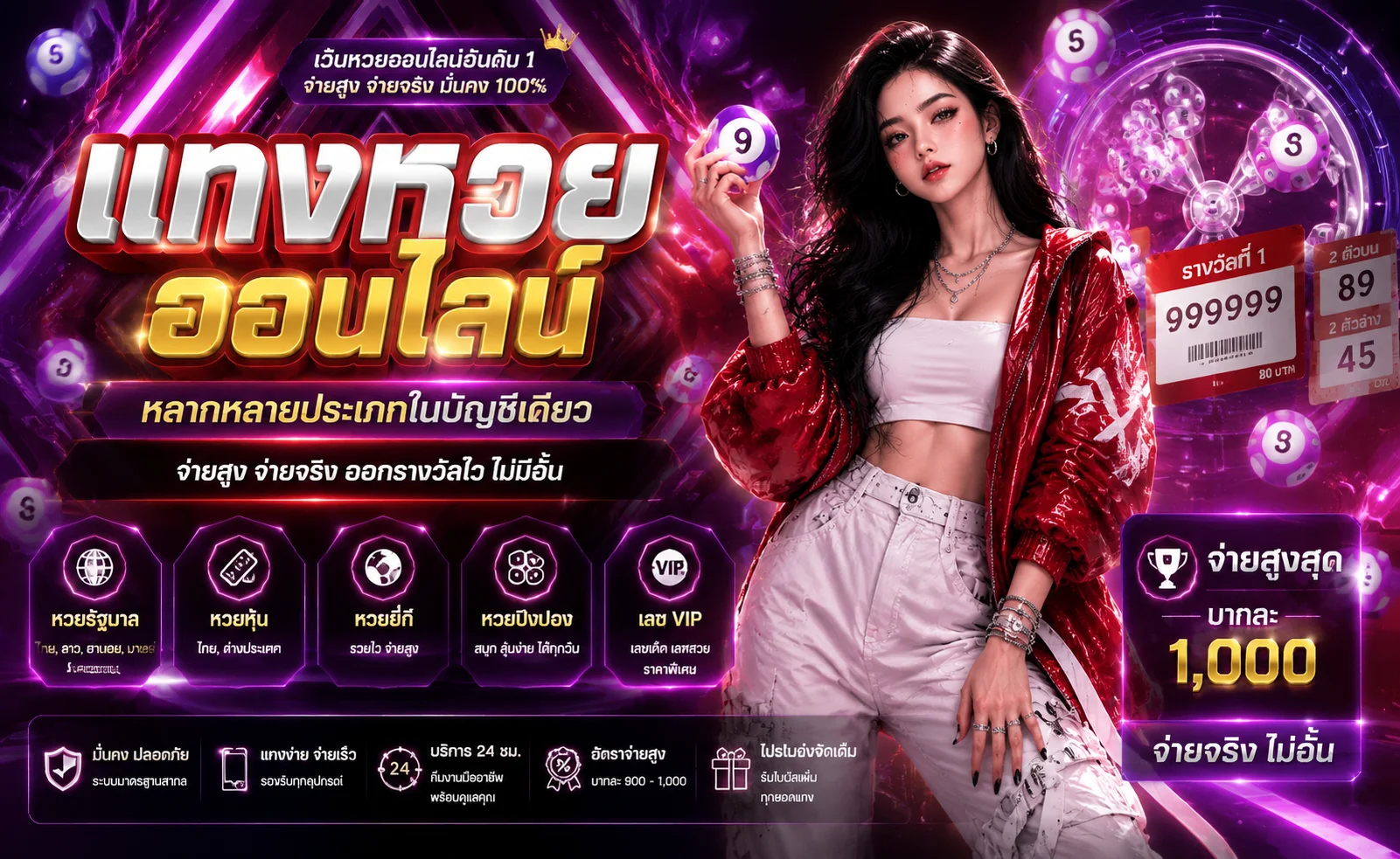 หวยออนไลน์รวมทุกหวยไทยและต่างประเทศบน SLOTNIX